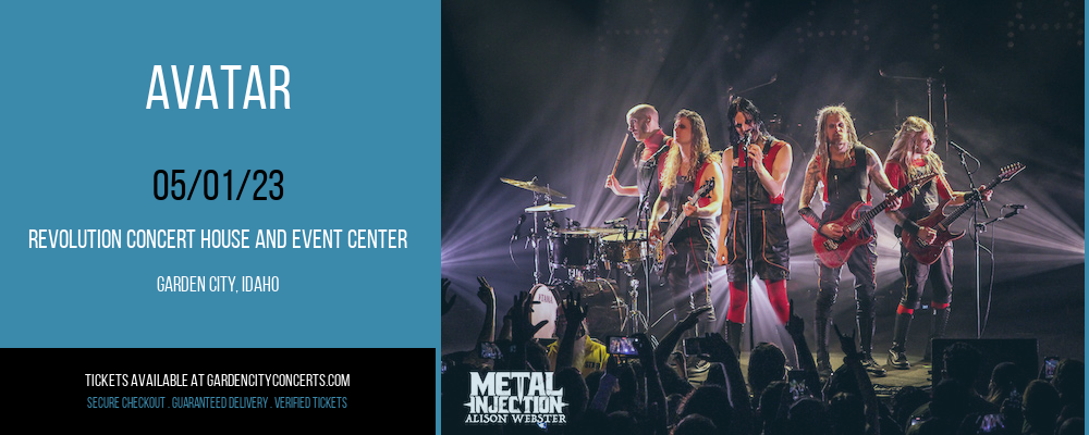 Avatar at Revolution Concert House tickets Avatar at Revolution Concert House