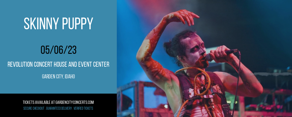 Skinny Puppy at Revolution Concert House tickets Skinny Puppy at Revolution Concert House