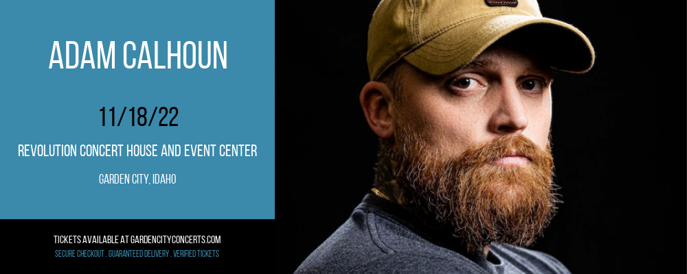 Adam Calhoun at Revolution Concert House tickets Adam Calhoun at Revolution Concert House
