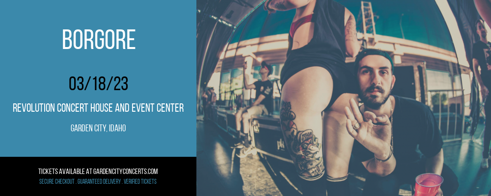 Borgore at Revolution Concert House tickets Borgore at Revolution Concert House