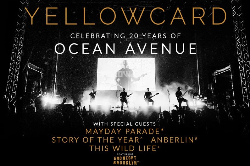 Yellowcard, This Wild Life & Emo Night Brooklyn at Revolution Concert House