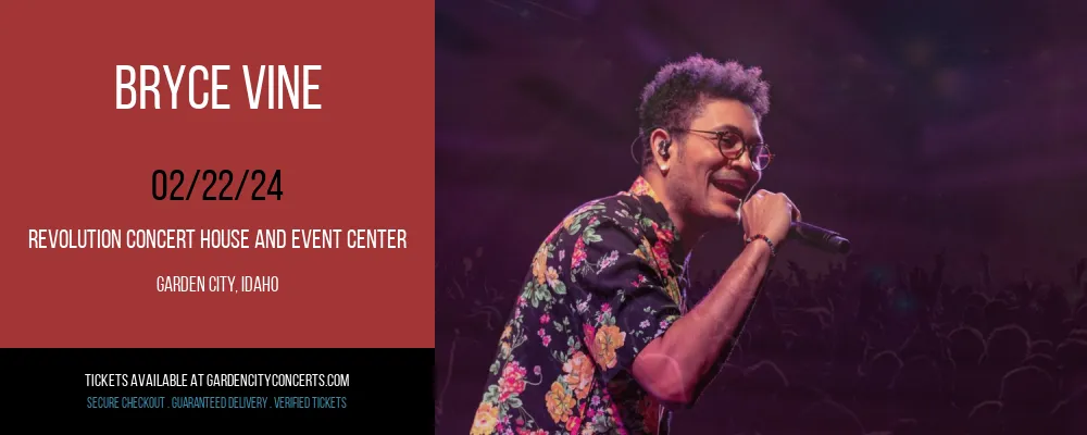 Bryce Vine at Revolution Concert House and Event Center