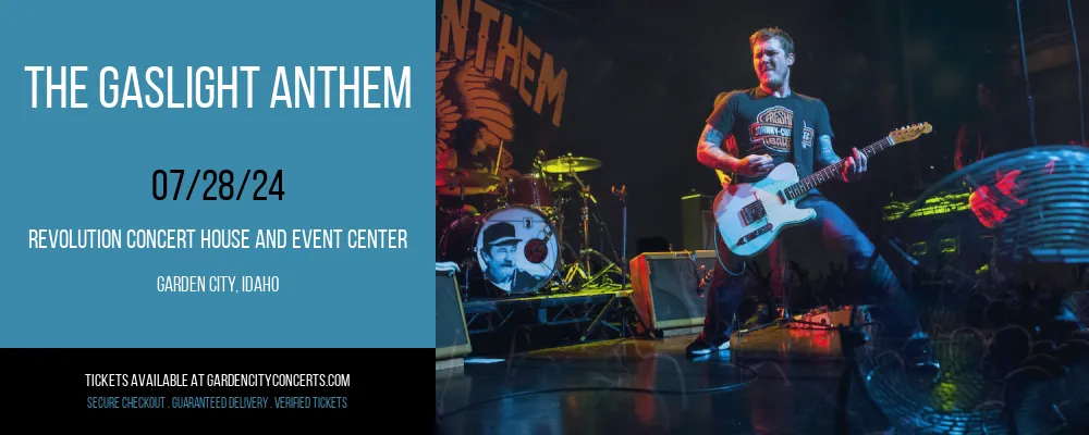 The Gaslight Anthem at Revolution Concert House and Event Center