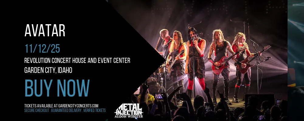 Avatar at Revolution Concert House and Event Center