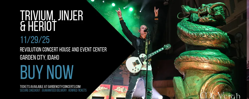 Trivium at Revolution Concert House and Event Center