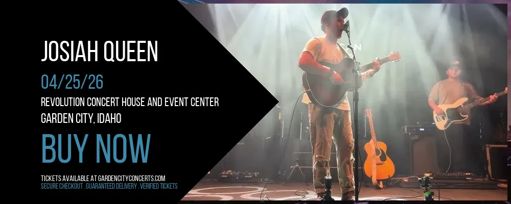 Josiah Queen at Revolution Concert House and Event Center