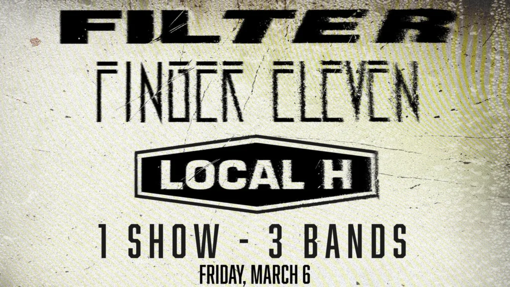 Filter & Finger Eleven at Revolution Concert House and Event Center