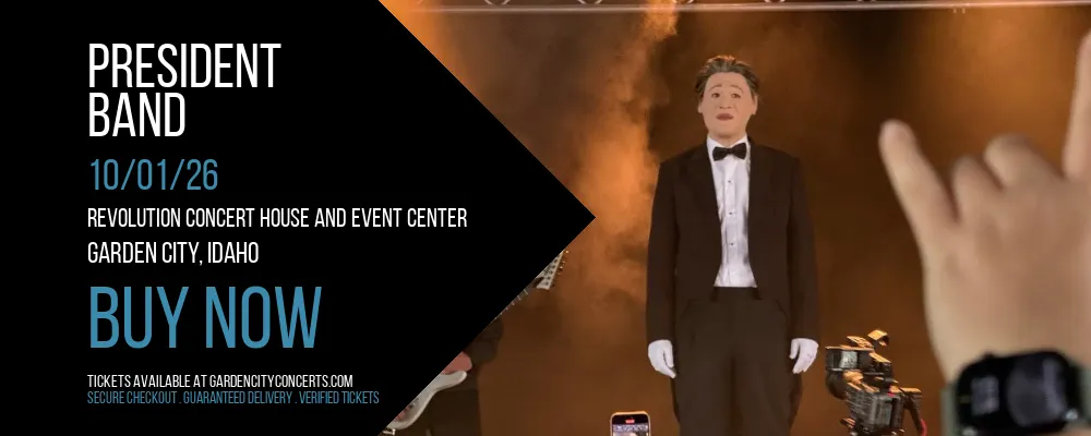 President at Revolution Concert House and Event Center